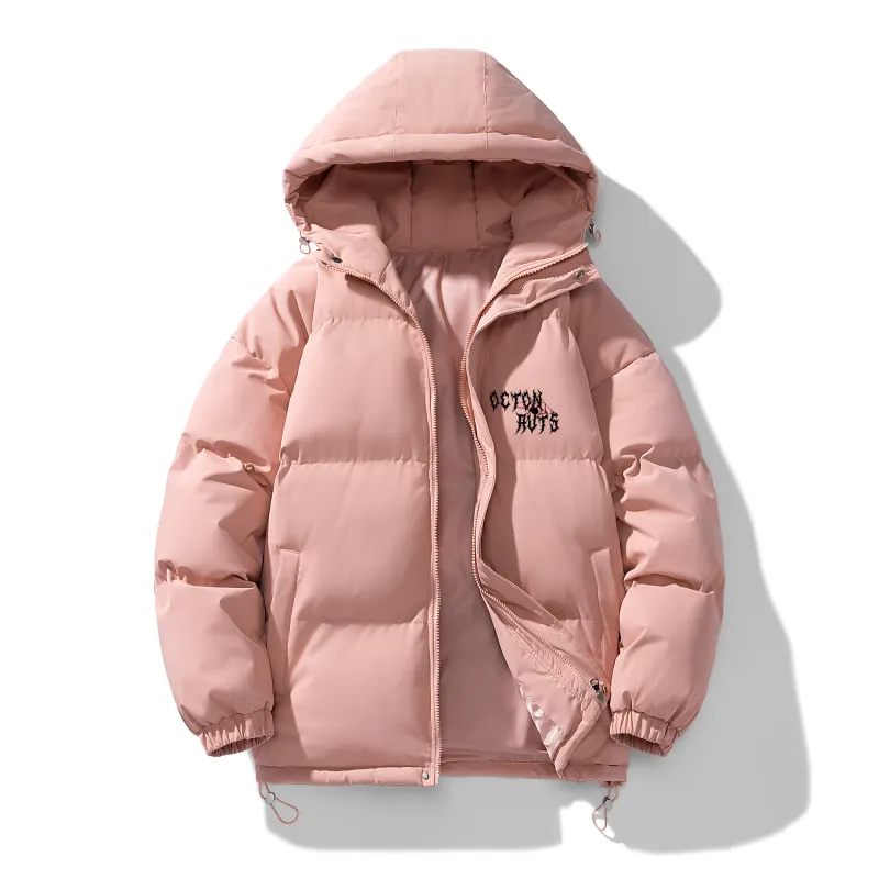 Small Columns Under The Sea Puffer Jacket Unisex-13