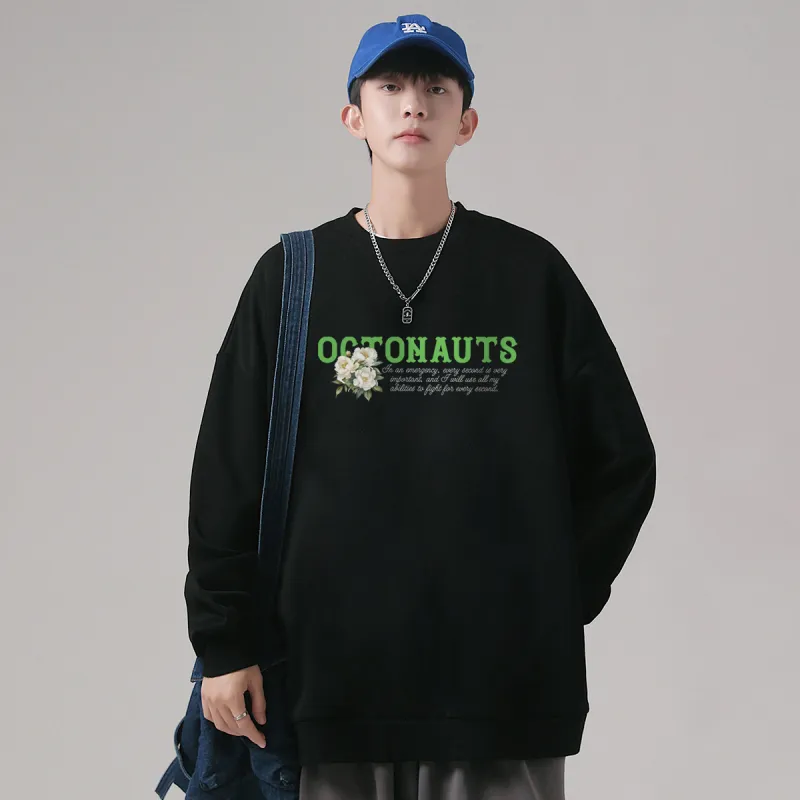Small Columns Under The Sea Sweatshirt Unisex-4
