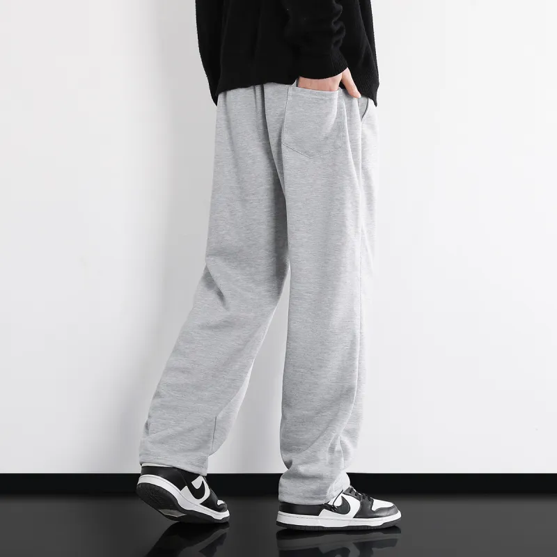 Small Columns Under The Sea Knitted Sports Pants Unisex-7