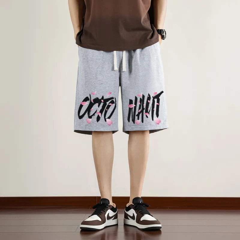 Small Columns Under The Sea Casual Shorts Unisex-6