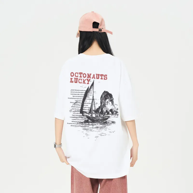 Small Columns Under The Sea T Shirt Unisex-2