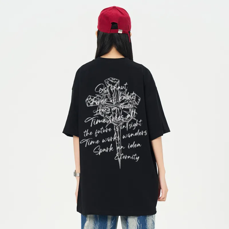 Small Columns Under The Sea T Shirt Unisex-8