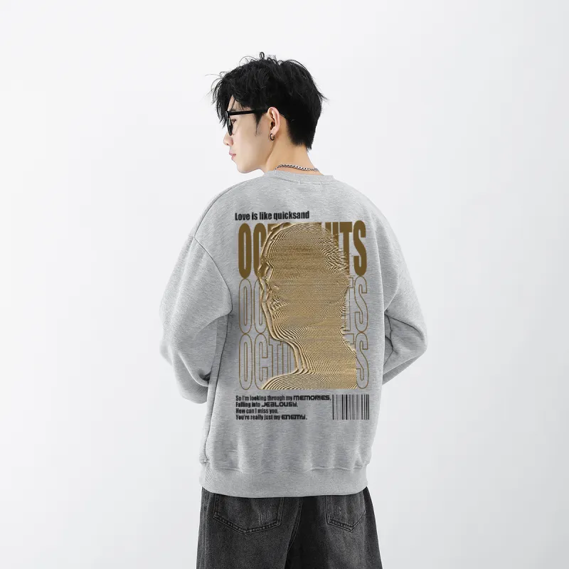 Small Columns Under The Sea Sweatshirt Unisex-17