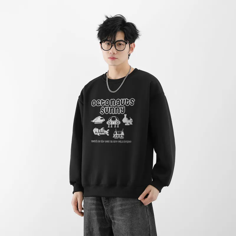 Small Columns Under The Sea Sweatshirt Unisex-8