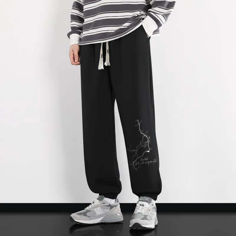 Small Columns Under The Sea Casual Pants Unisex-2
