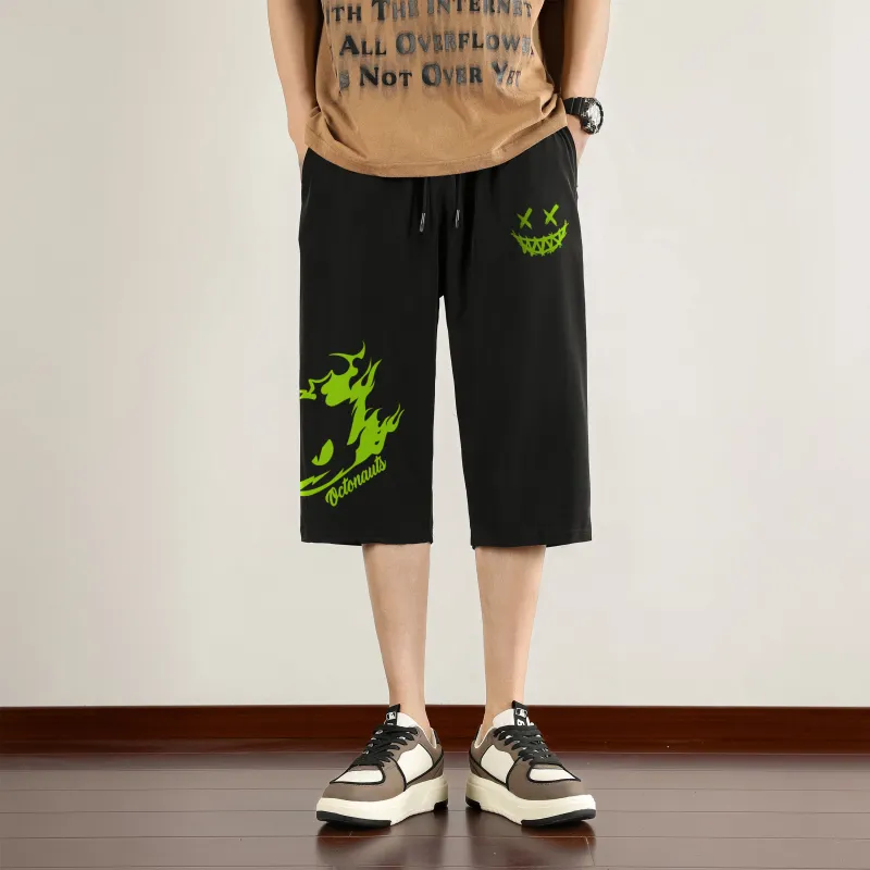 Small Columns Under The Sea Shorts Unisex-6