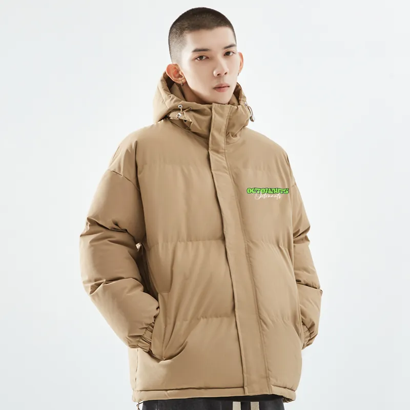 Small Columns Under The Sea Puffer Jacket Unisex-11