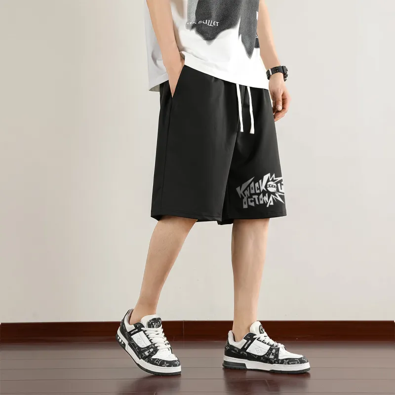 Small Columns Under The Sea Casual Shorts Unisex-3
