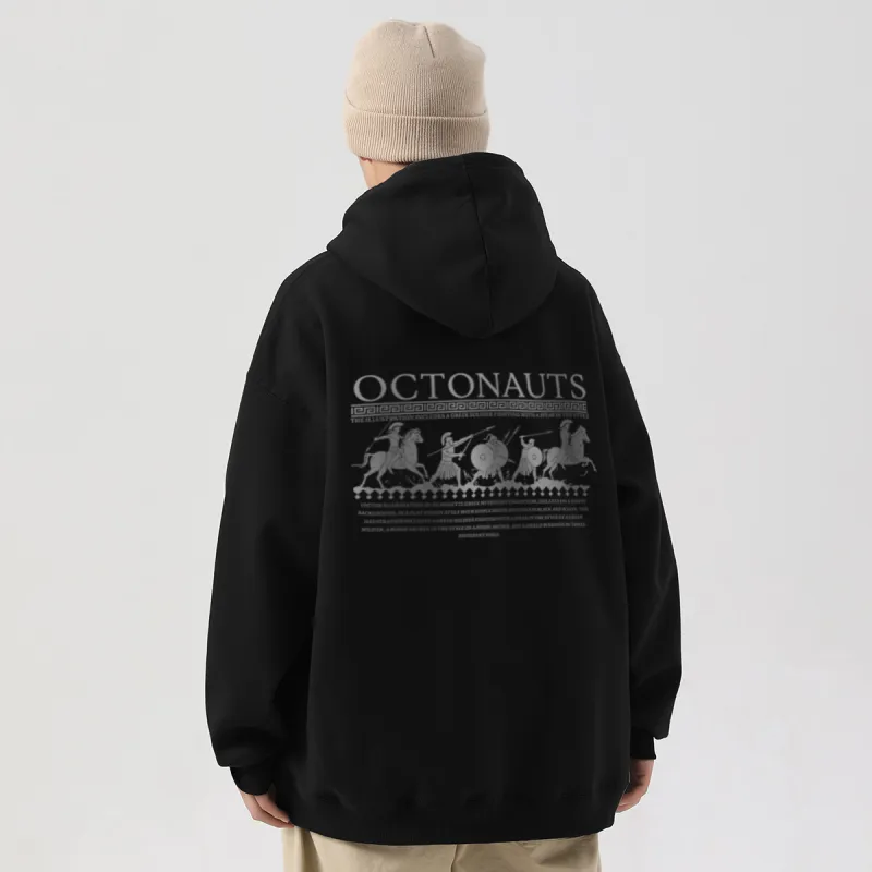 Small Columns Under The Sea Sweatshirt Unisex-3