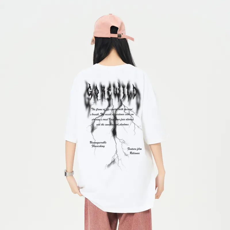 Small Columns Under The Sea T Shirt Unisex White-7