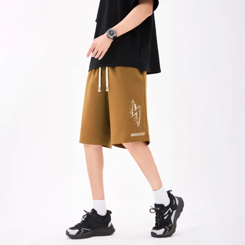Small Columns Under The Sea Casual Shorts Unisex-9