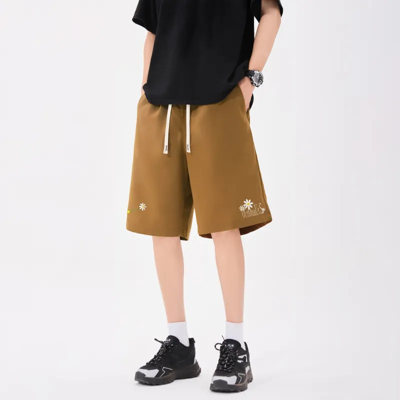 Small Columns Under The Sea Casual Shorts Unisex-8