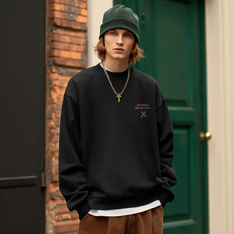 Small Columns Under The Sea Sweatshirt Unisex-25