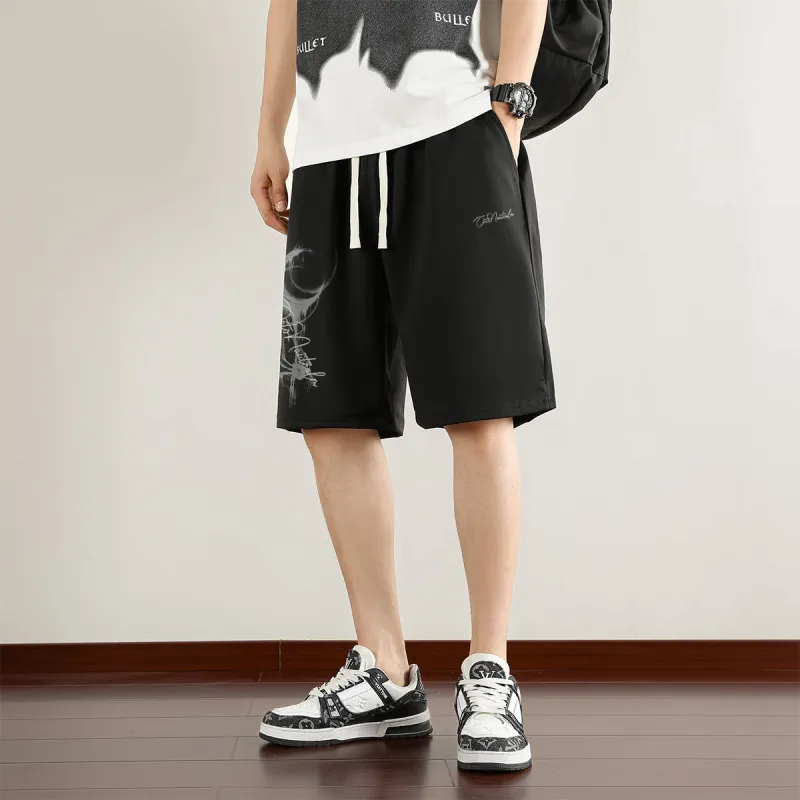 Small Columns Under The Sea Casual Shorts Unisex-2
