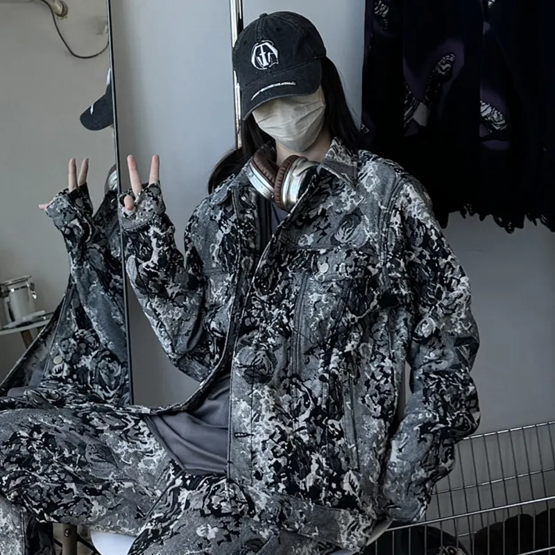 Glona Klio Jackets Coats Unisex Camouflage-2
