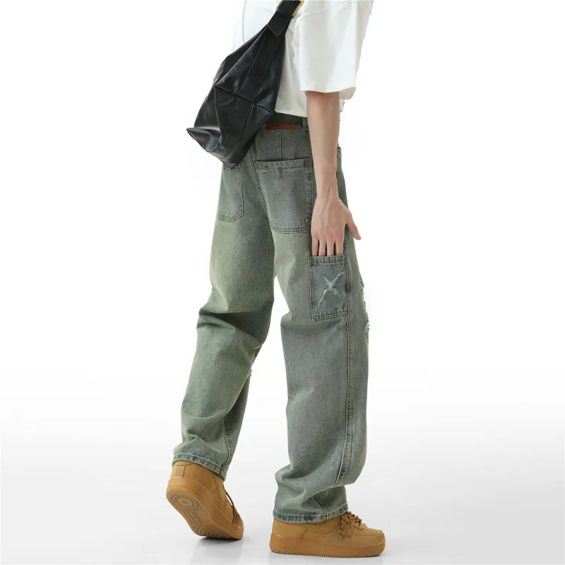 Glona Klio Jeans Unisex Vintage Blue-2