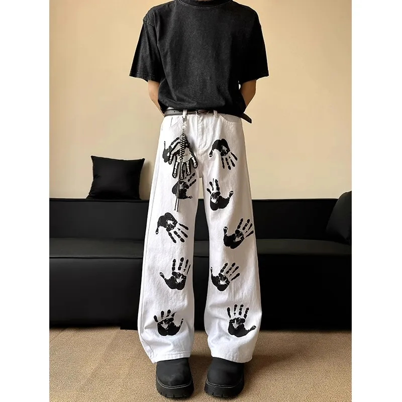 Glona Klio Jeans Unisex White-1