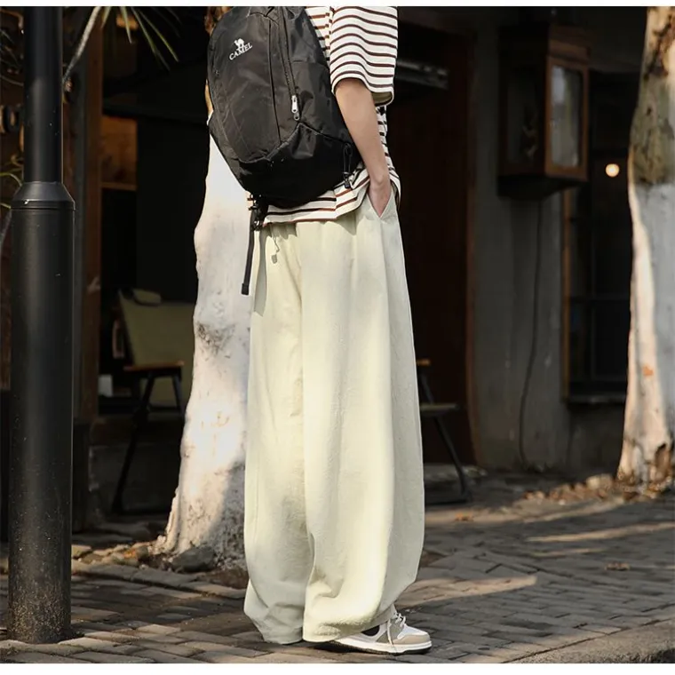 Glona Klio Casual Pants Unisex Black-11