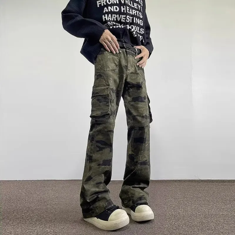 Glona Klio Jeans Unisex Camouflage-1