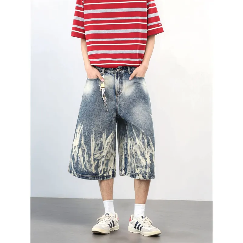 Glona Klio Denim Shorts Unisex Blue-3