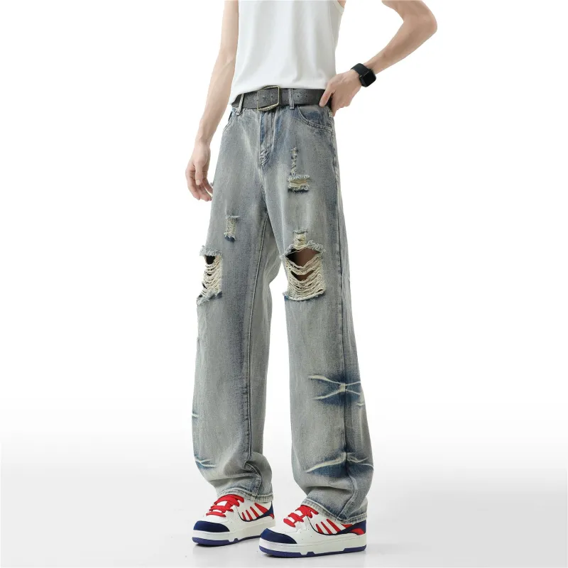 Glona Klio Jeans Unisex Vintage Blue-4