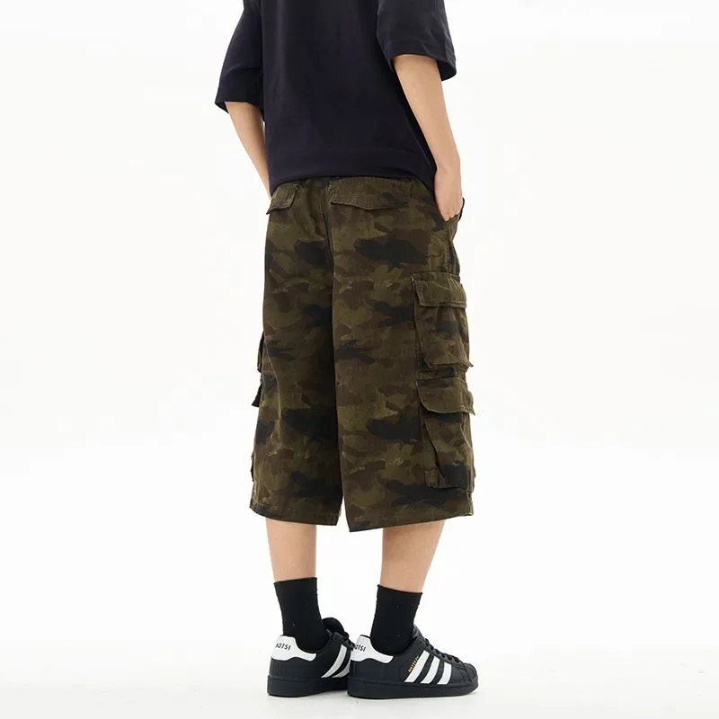 Glona Klio Denim Shorts Unisex Camouflage-4