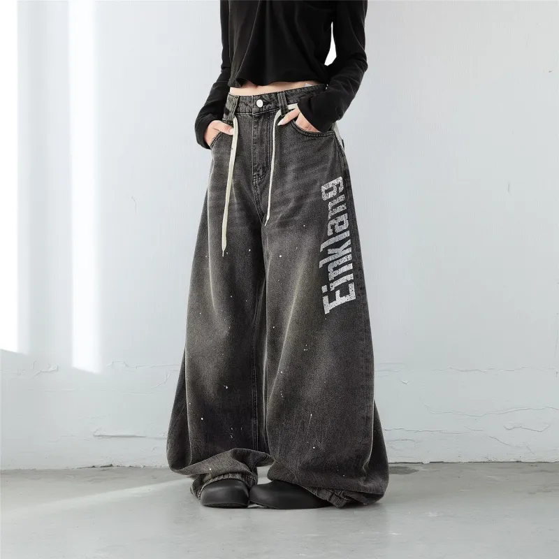 Glona Klio Jeans Unisex Black Gray-1