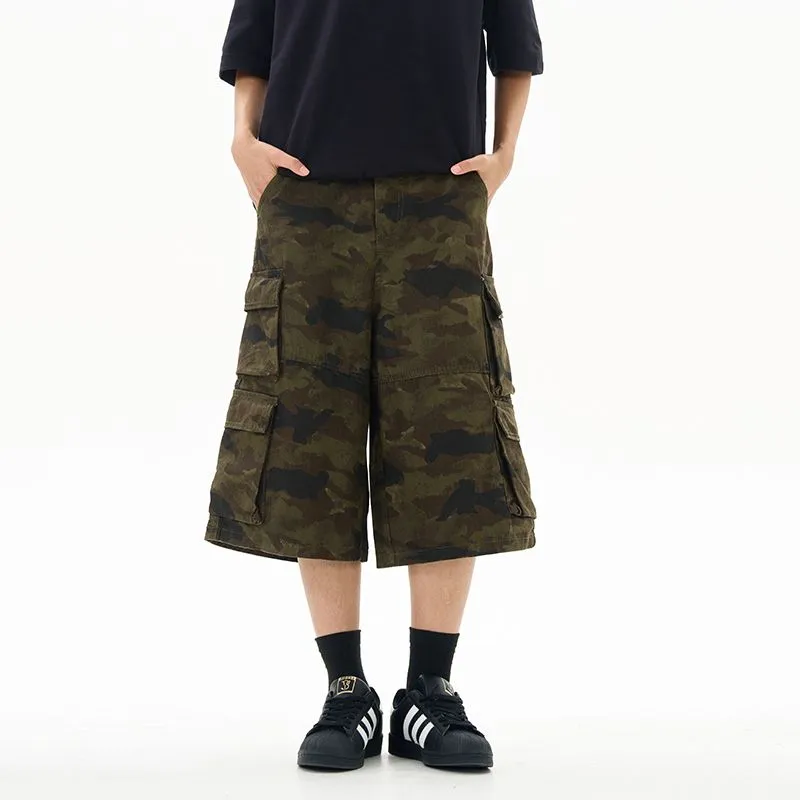 Glona Klio Denim Shorts Unisex Camouflage-1