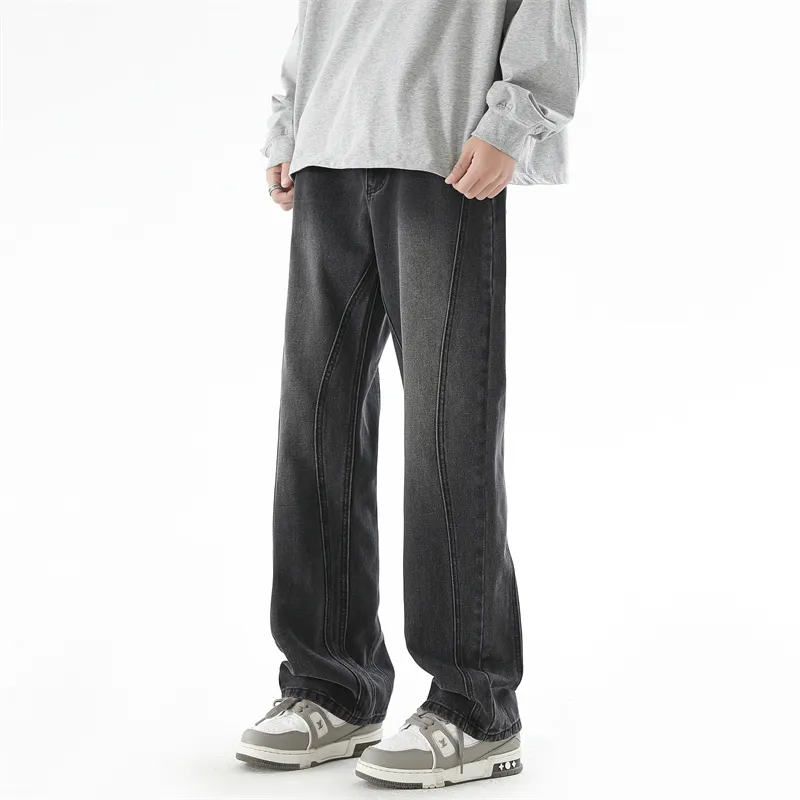 PAINT STAIN Jeans Unisex Yellow Mud-30