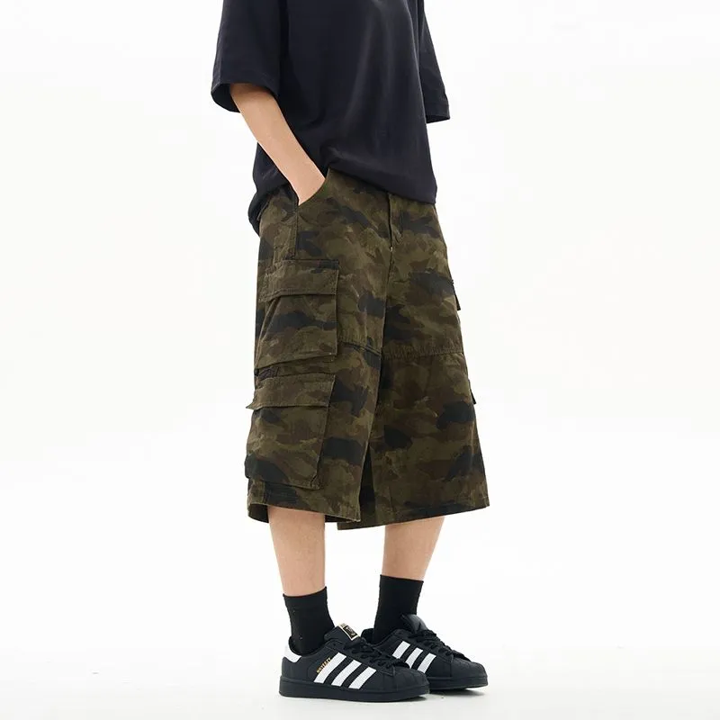 Glona Klio Denim Shorts Unisex Camouflage-2