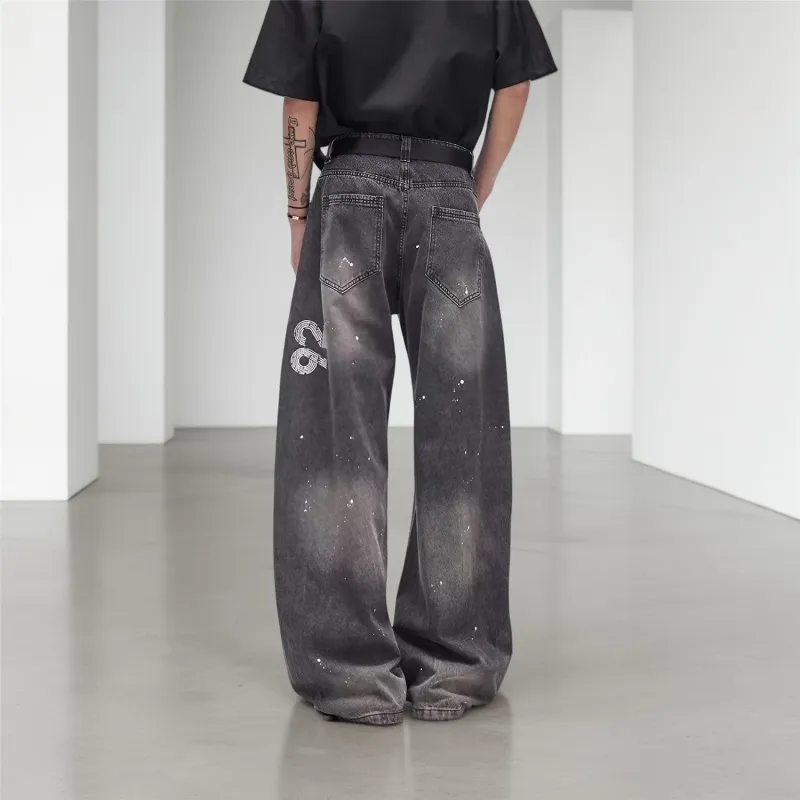Glona Klio Jeans Unisex Black Gray-3