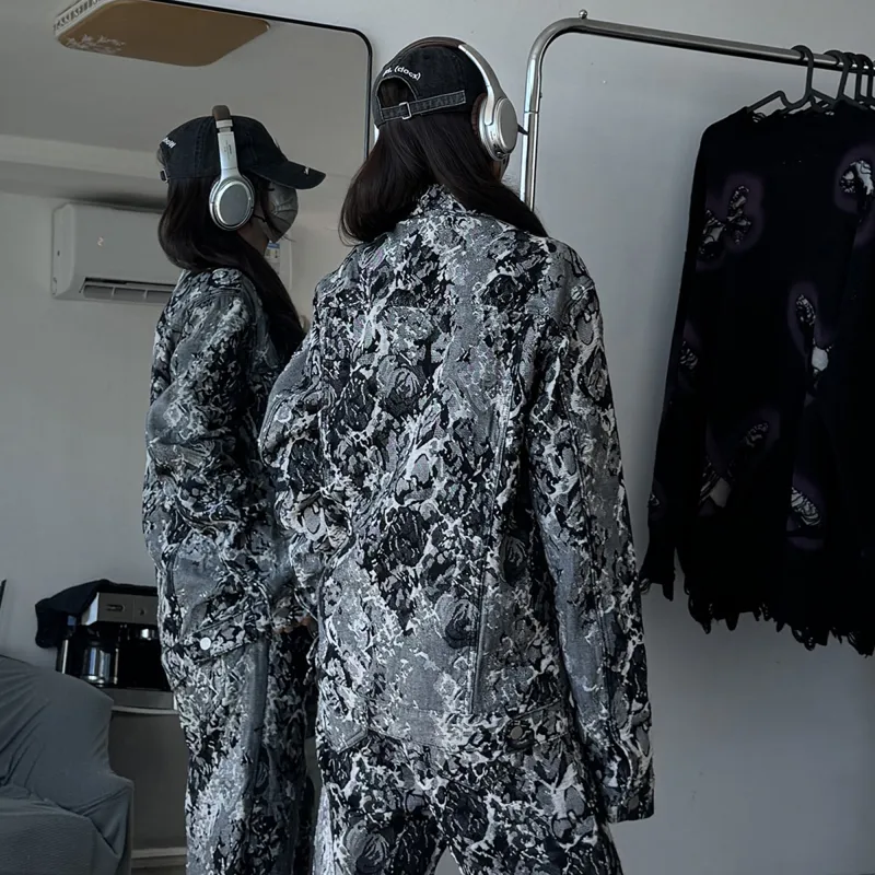 Glona Klio Jackets Coats Unisex Camouflage-5