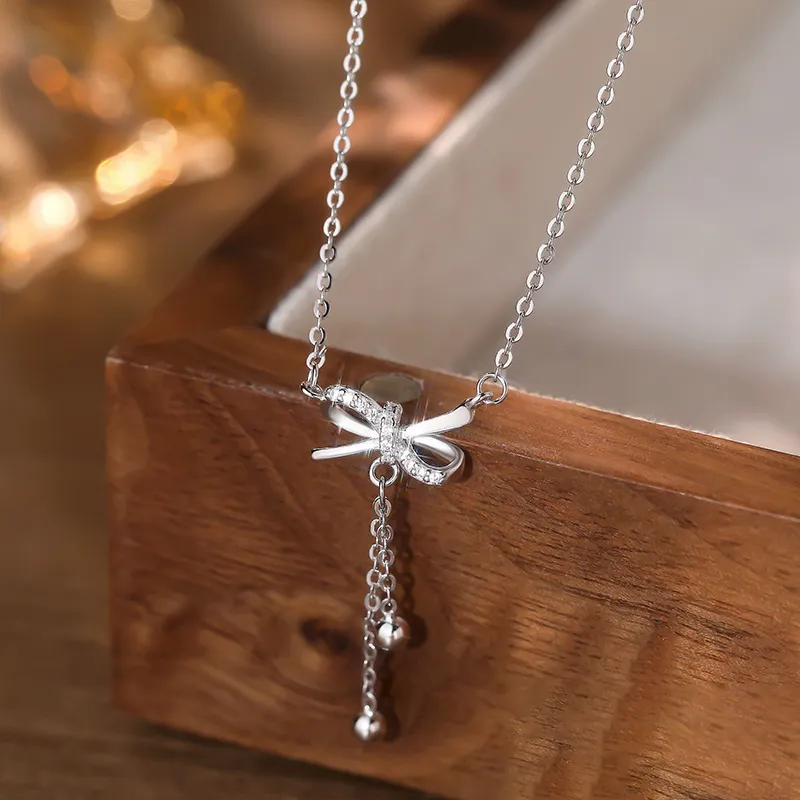 High Quality 999 Fine Silver Necklace Fashion Necklace Women's-7