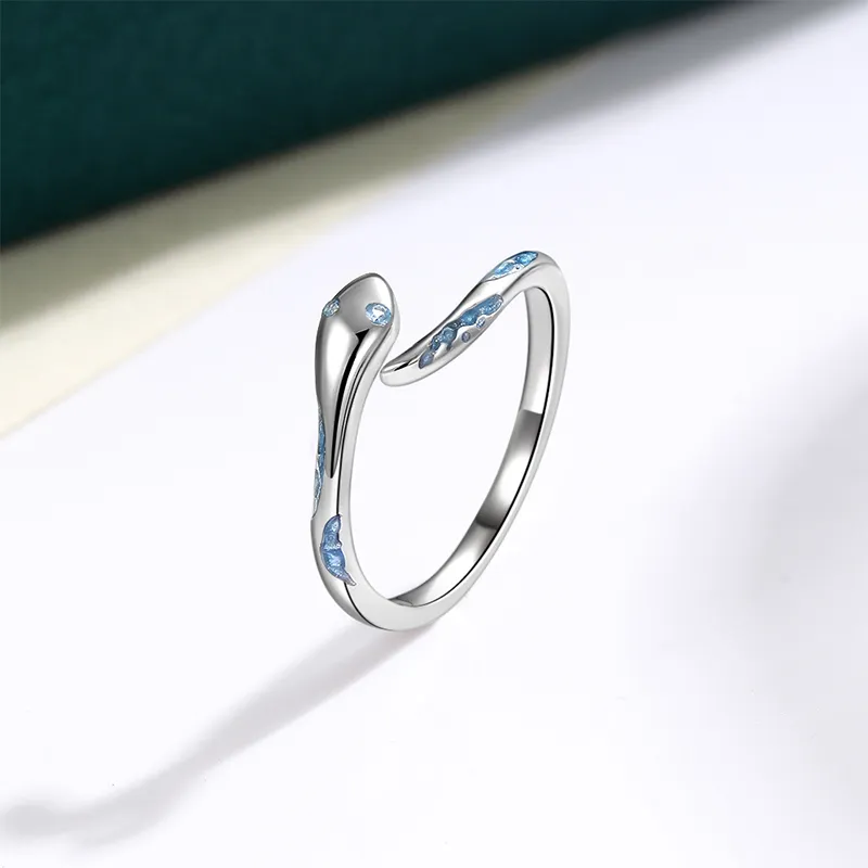 ZMG S925 Silver With Zircon Rings Women's-5