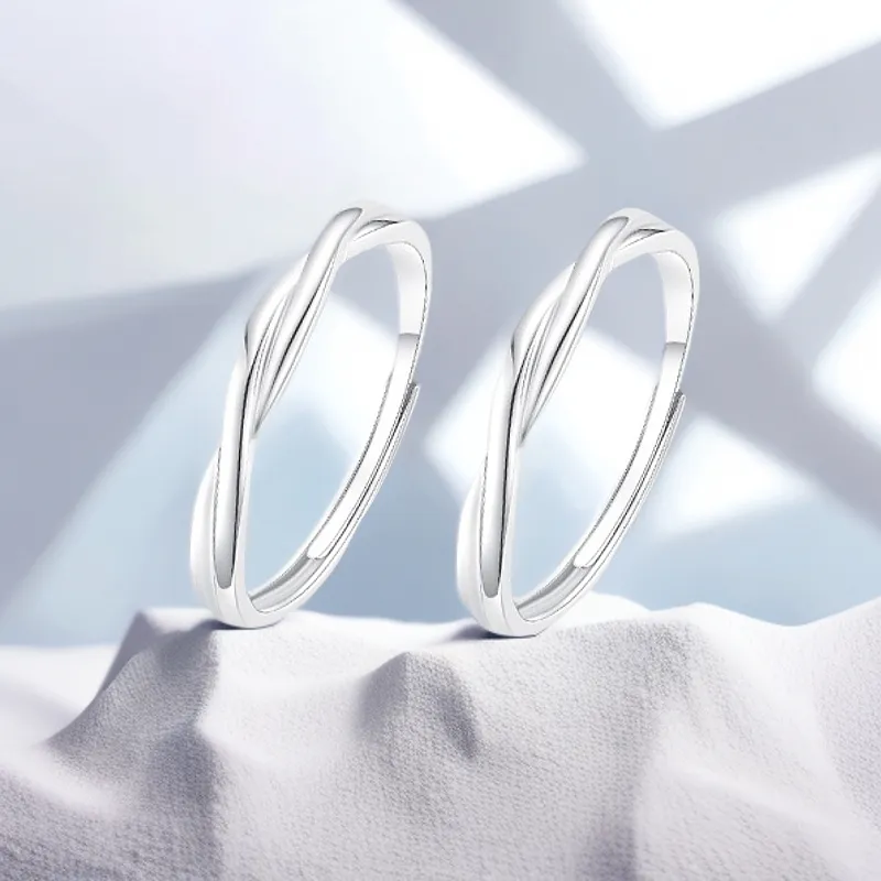 ZMG Zircon Rings Unisex Students Bestie Elegant Elegance Everyday Versatile Commute-8
