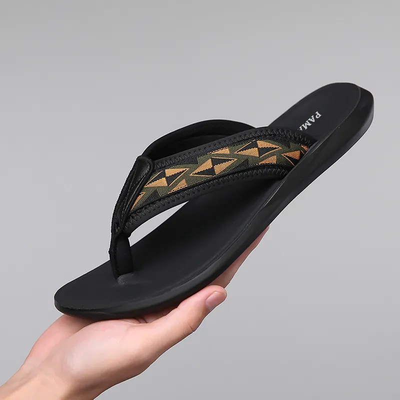 PAMATE Abrasion Resistant Flip Flops Men's-6