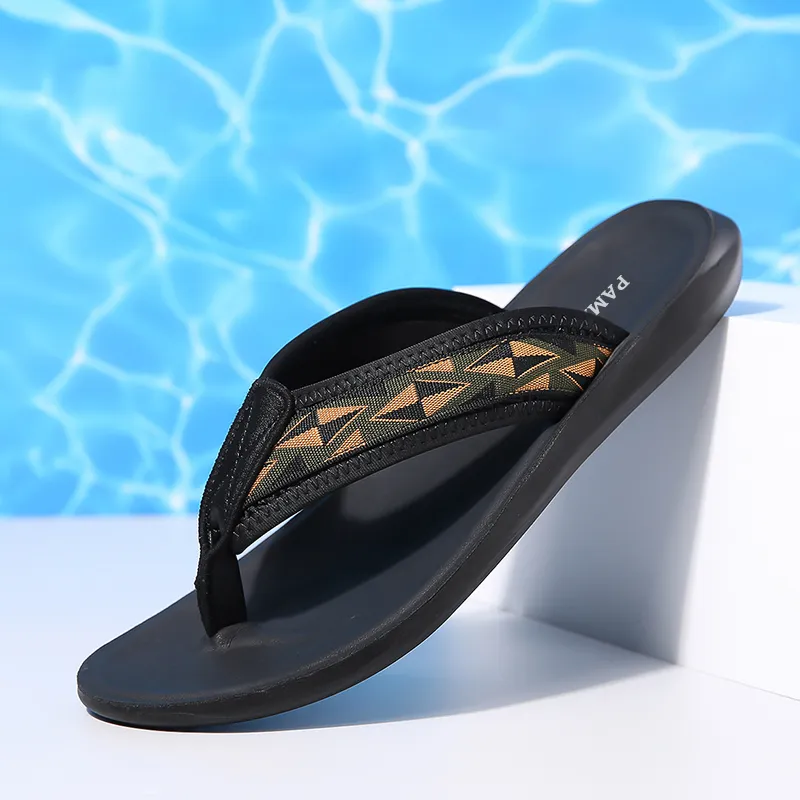 PAMATE Abrasion Resistant Flip Flops Men's-7