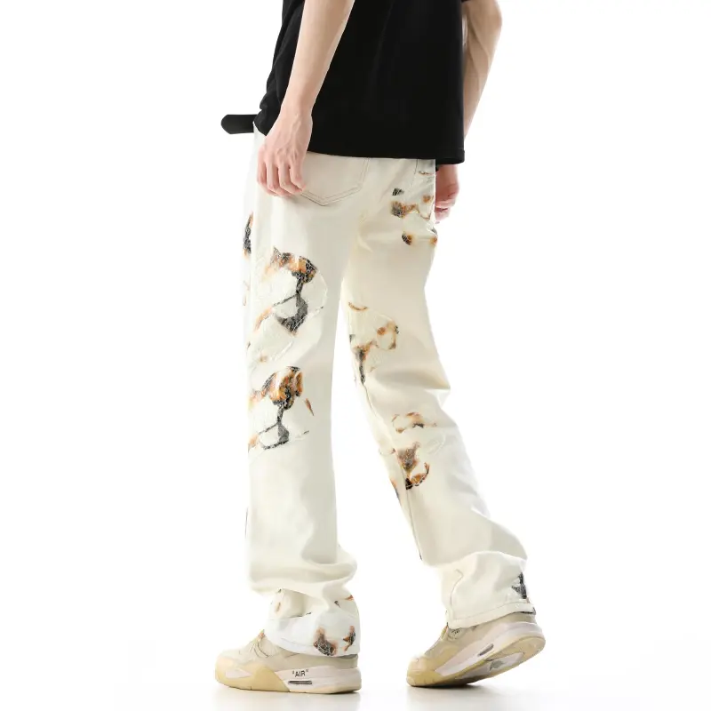 Chisportate Jeans Unisex White-1