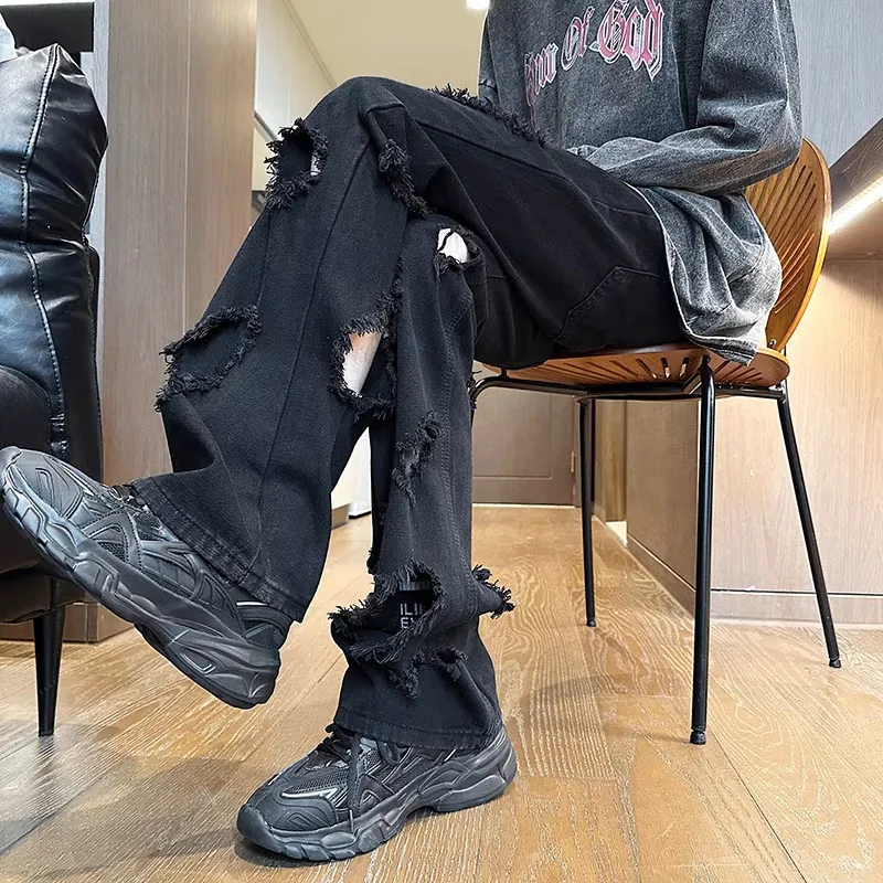 Chisportate Jeans Unisex Black-3