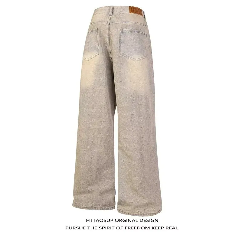 Chisportate Jeans Unisex Yellow Mud-1