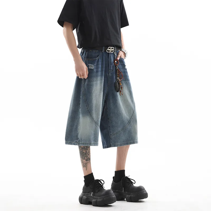 Chisportate Denim Shorts Unisex-2