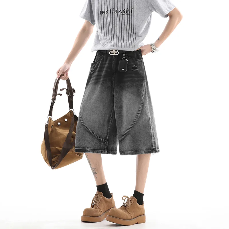 Chisportate Denim Shorts Unisex-8