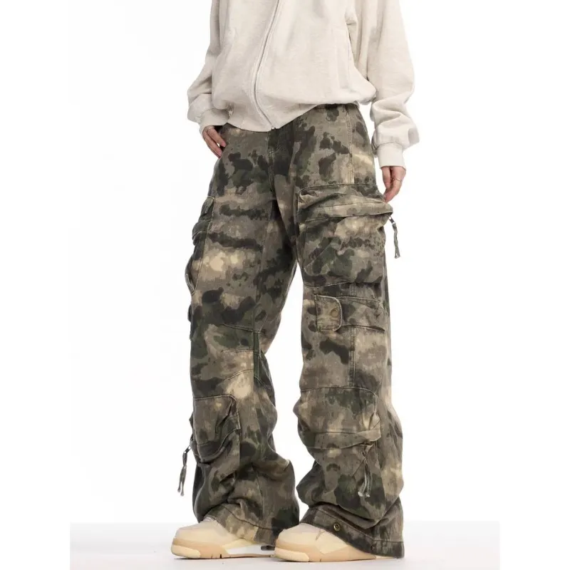 Chisportate Cargo Pants Unisex Green-2