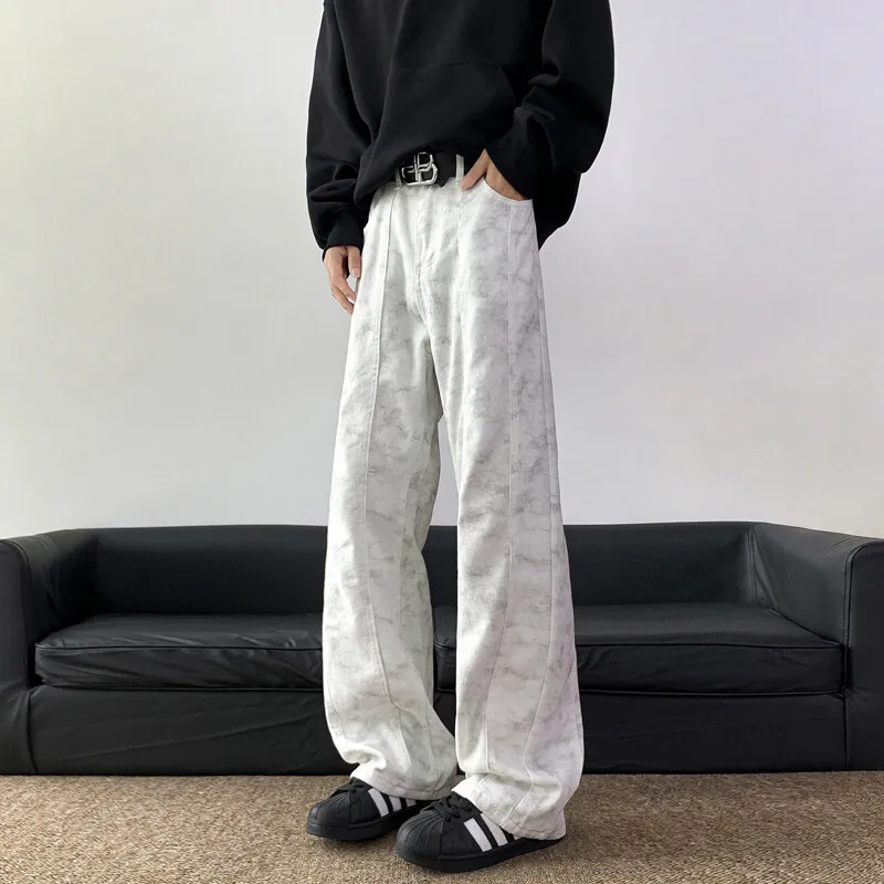 Chisportate Casual Pants Unisex Dirty White-5