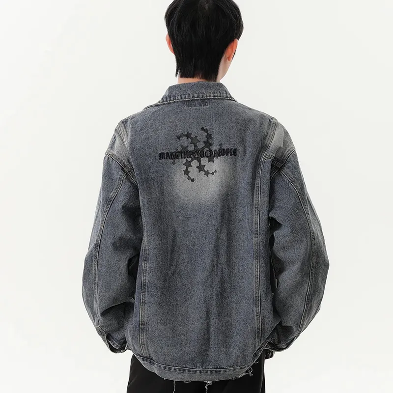 Chisportate Denim Jacket Unisex-3