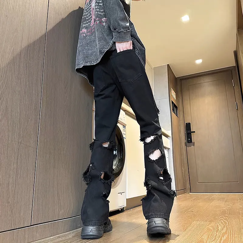 Chisportate Jeans Unisex Black-4