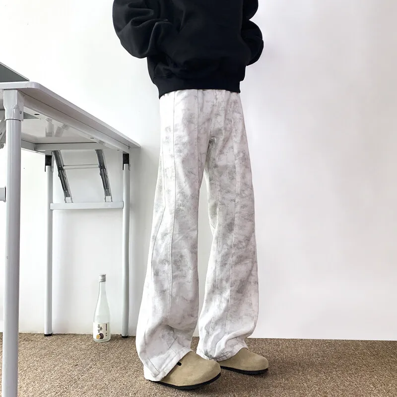Chisportate Casual Pants Unisex Dirty White-6