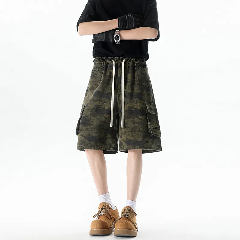 Chisportate Denim Shorts Unisex-2