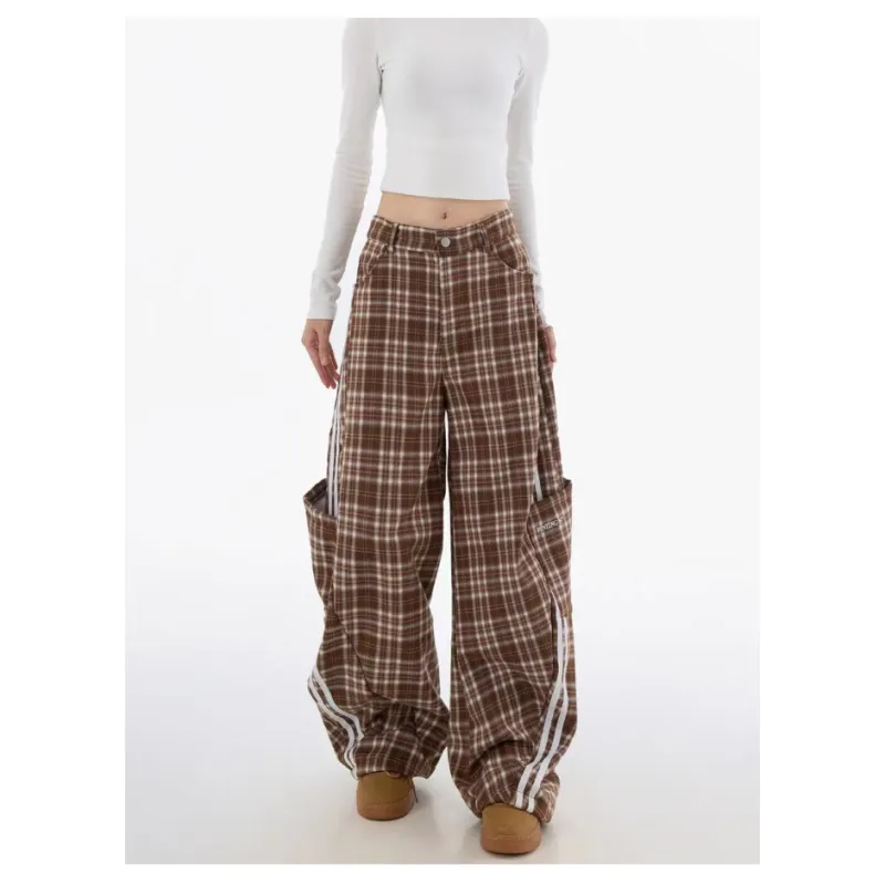 Chisportate Casual Pants Unisex Coffee-1