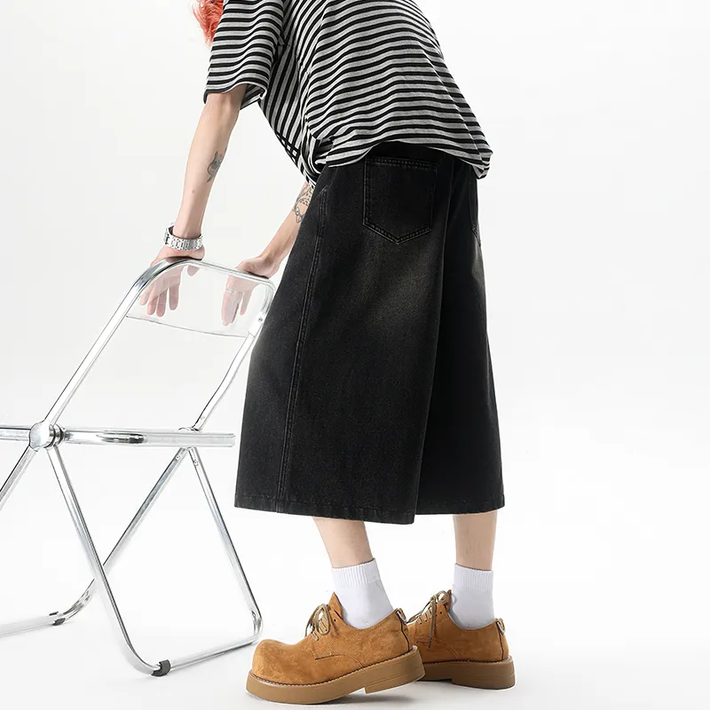 Chisportate Denim Shorts Unisex-2